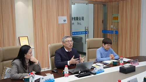 米乐YY易游生物医药首创人&CEO陈春麟博士，，，，，，，，药效部执行主任董文心博士，，，，，，，，公司事务部总监周南梅等