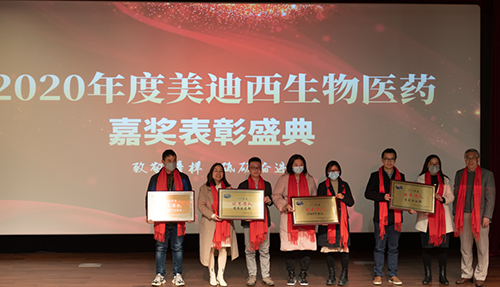 米乐YY易游2020年度优异团队奖