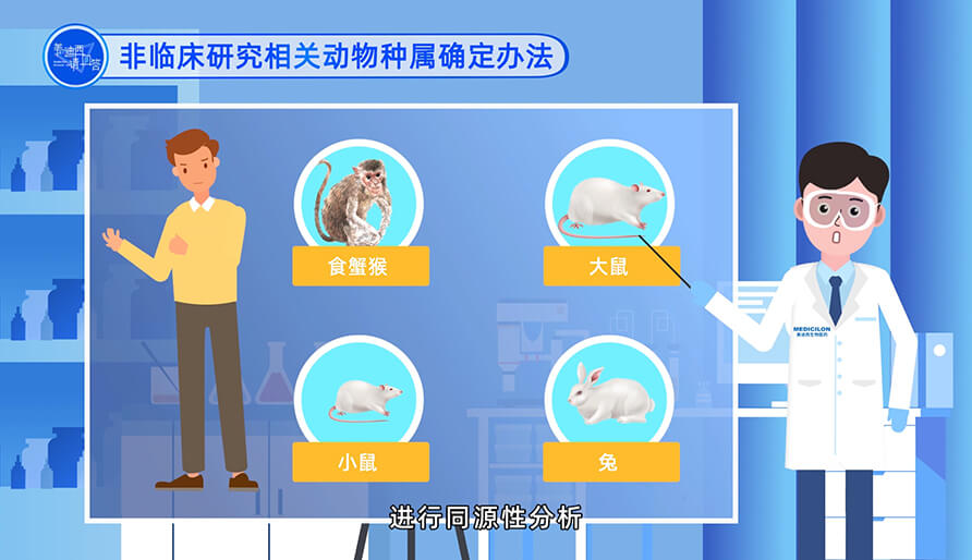 非临床研究相关动物种属确定步伐